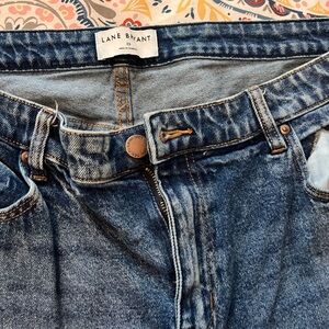 Lane Bryant Blue Ankle & Cropped Jeans